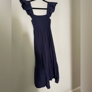 o.p.t Tuscany Midi Dress Navy Blue Size Small